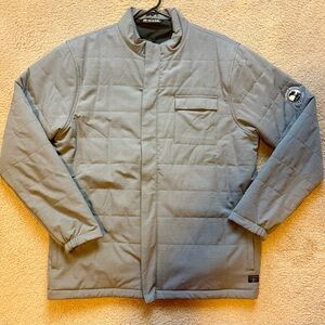 Pebble Beach - XL Travis Mathew Light Gray Puffer Jacket